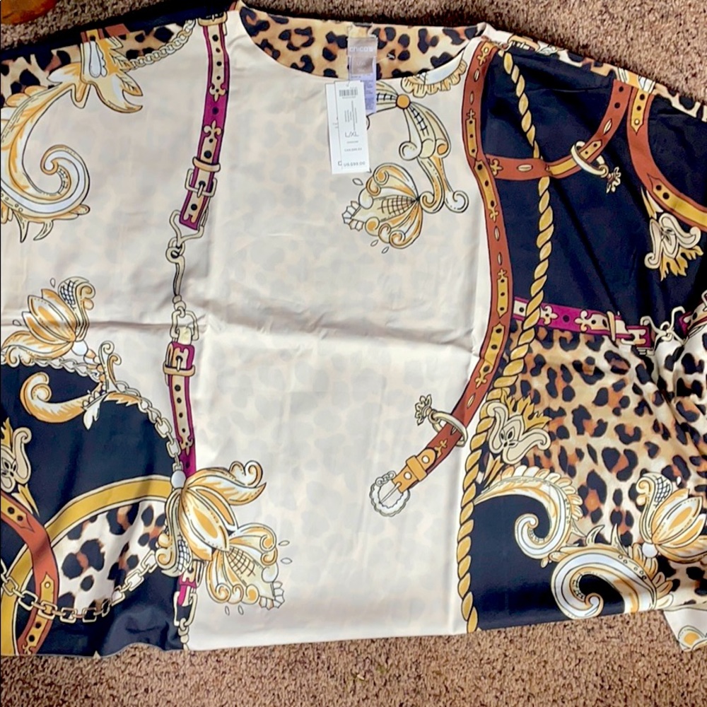 Chico’s reversible poncho